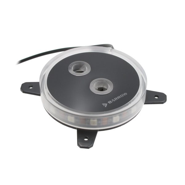 Barrow Rays Edition Aurora CPU Waterblock, LRC 2.0 RGB, INTEL 2011(3), 2066 – Black