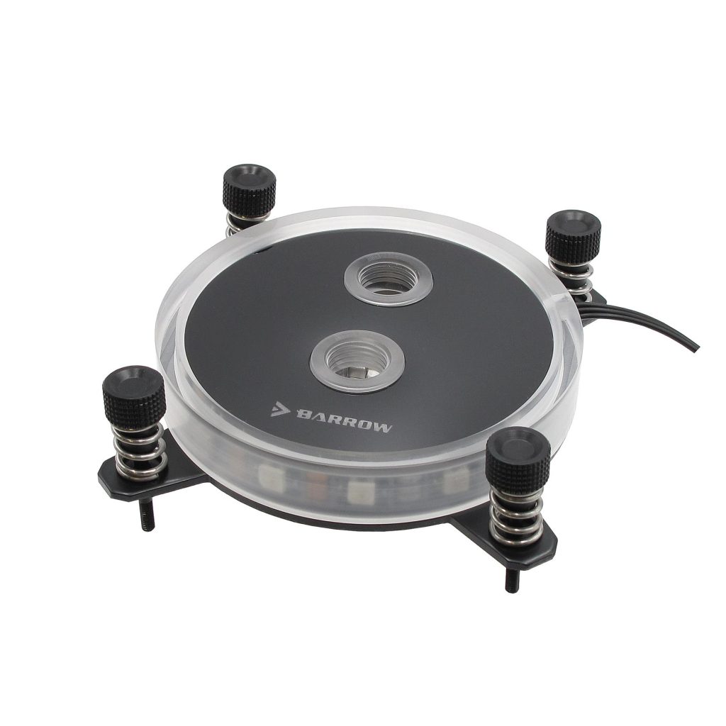 Barrow Rays Edition Aurora CPU Waterblock, LRC 2.0 RGB, INTEL 2011(3), 2066 - Black