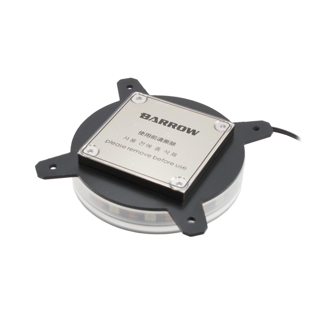 Barrow Rays Edition Aurora CPU Waterblock, LRC 2.0 RGB, INTEL 2011(3), 2066 - Black