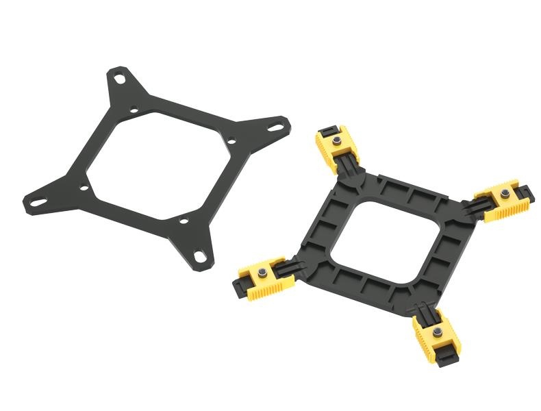 Barrow SIMPLE Series (Square) INTEL LGA1700 Support Bracket set - Black