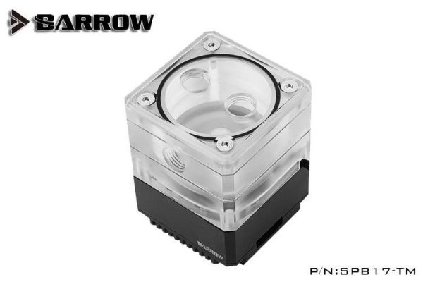Barrow SPB17-TM 960LPH 17W PWM Mini Pump Reservoir with LRC 2.0 RGB – Black
