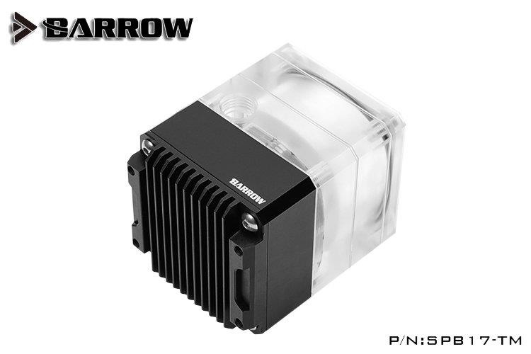 Barrow SPB17-TM 960LPH 17W PWM Mini Pump Reservoir with LRC 2.0 RGB - Black