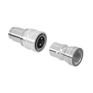 Barrow TZKMF-V2 G1/4 Quick Disconnect Male + Female Set - Silver : image 1