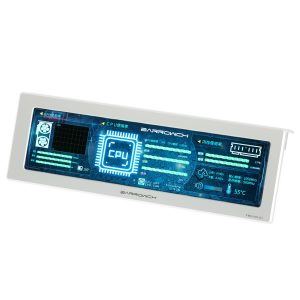 BarrowCH 250mm IPS High Definition System Monitoring LCD Display - Silver