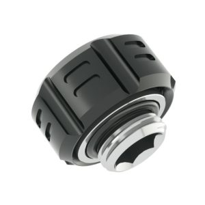 BarrowCH G1/4 - 14mm OD Triple Seal Helm 2 Hard Tube Compression Fitting - Black