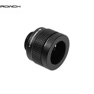 BarrowCH G1/4 - 16mm OD Wolverine Super Anti Off Hard Tube Push Fitting - Black : image 1