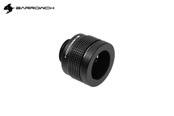 BarrowCH G1/4 – 16mm OD Wolverine Super Anti Off Hard Tube Push Fitting – Black