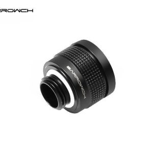 BarrowCH G1/4 - 16mm OD Wolverine Super Anti Off Hard Tube Push Fitting - Black : image 2