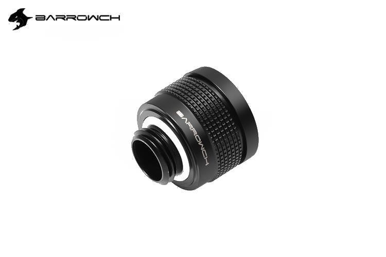 BarrowCH G1/4 - 16mm OD Wolverine Super Anti Off Hard Tube Push Fitting - Black : image 2