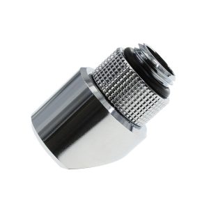 BarrowCH G1/4 Male Rotary to Smooth 45 Degree Female Angle - Shiny Silver : image 2