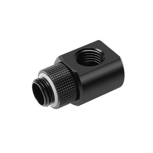 BarrowCH G1/4 Male Rotary to Smooth 90 Degree Female Angle - Black