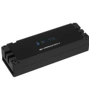 BarrowCH Heatsink for 2280, 22110 M.2 SSD Hard Drive with OLED ...
