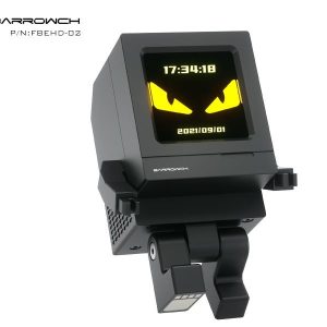 Barrowch Limited Edition Cyclops, Mini 75mm HDMI LCD External Display - Black