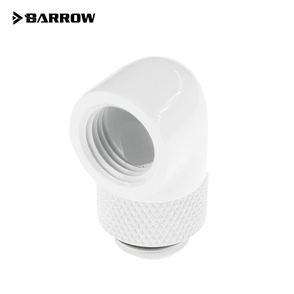 Barrow G1/4 Male Rotary to 90 Degree Female Angle - White (4 Pack)