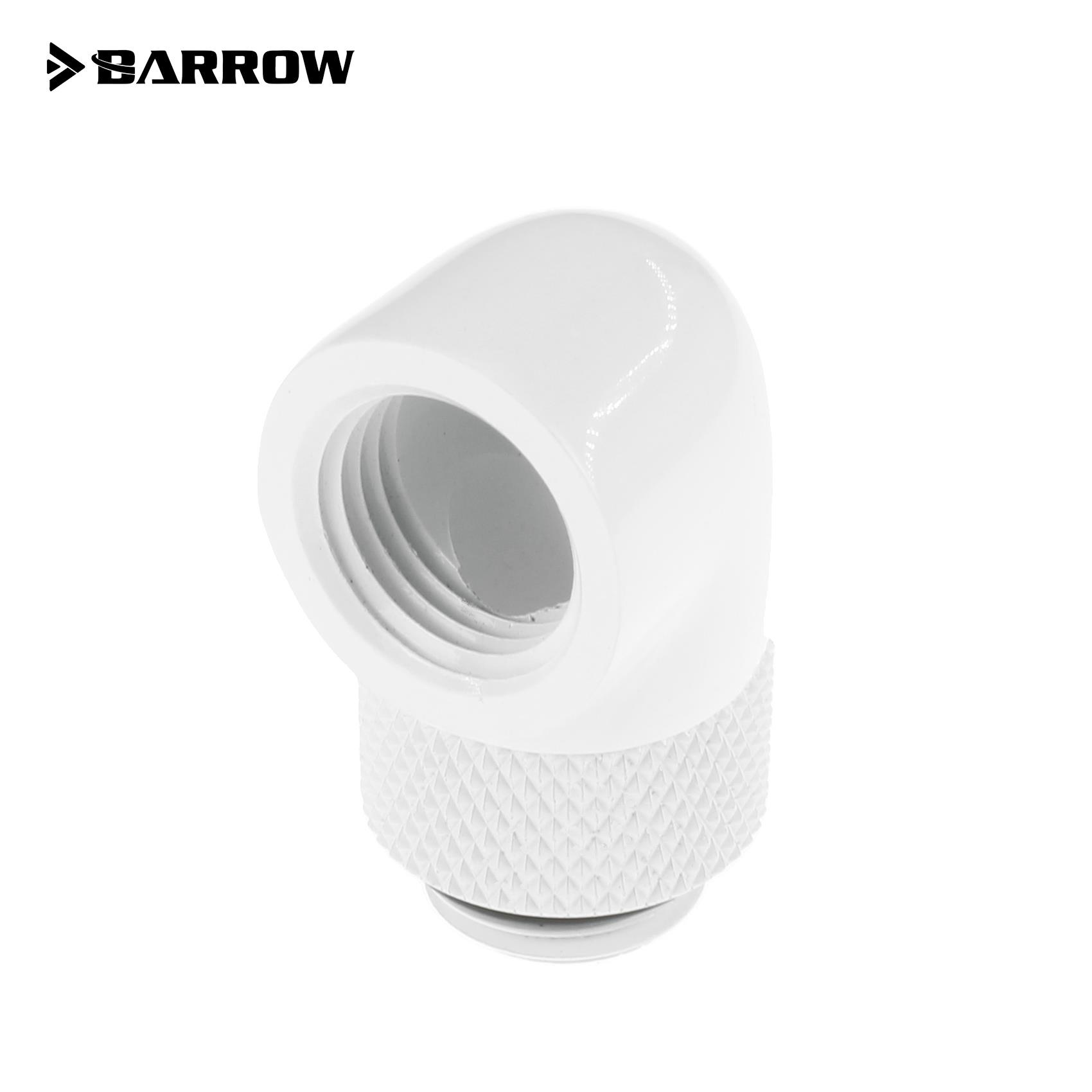 Barrow G1/4 Male Rotary to 90 Degree Female Angle - White (4 Pack)