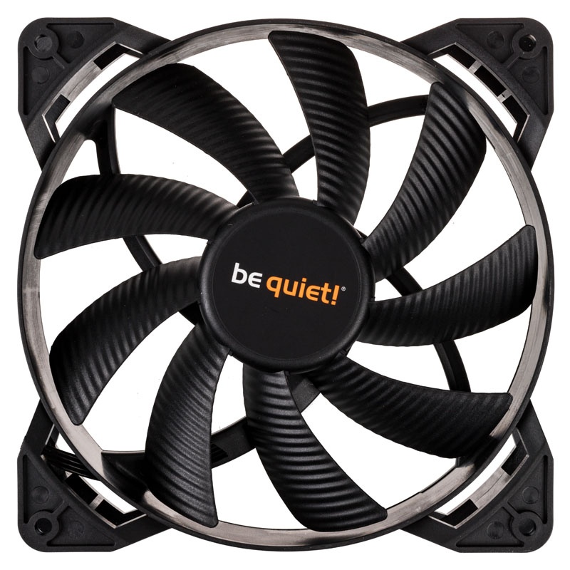 be quiet! Pure Wings 2 140mm high-speed BL082 - widok frontu wentylatora