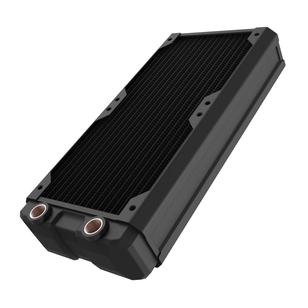 Black Ice Nemesis 240 GTR Radiator - Black