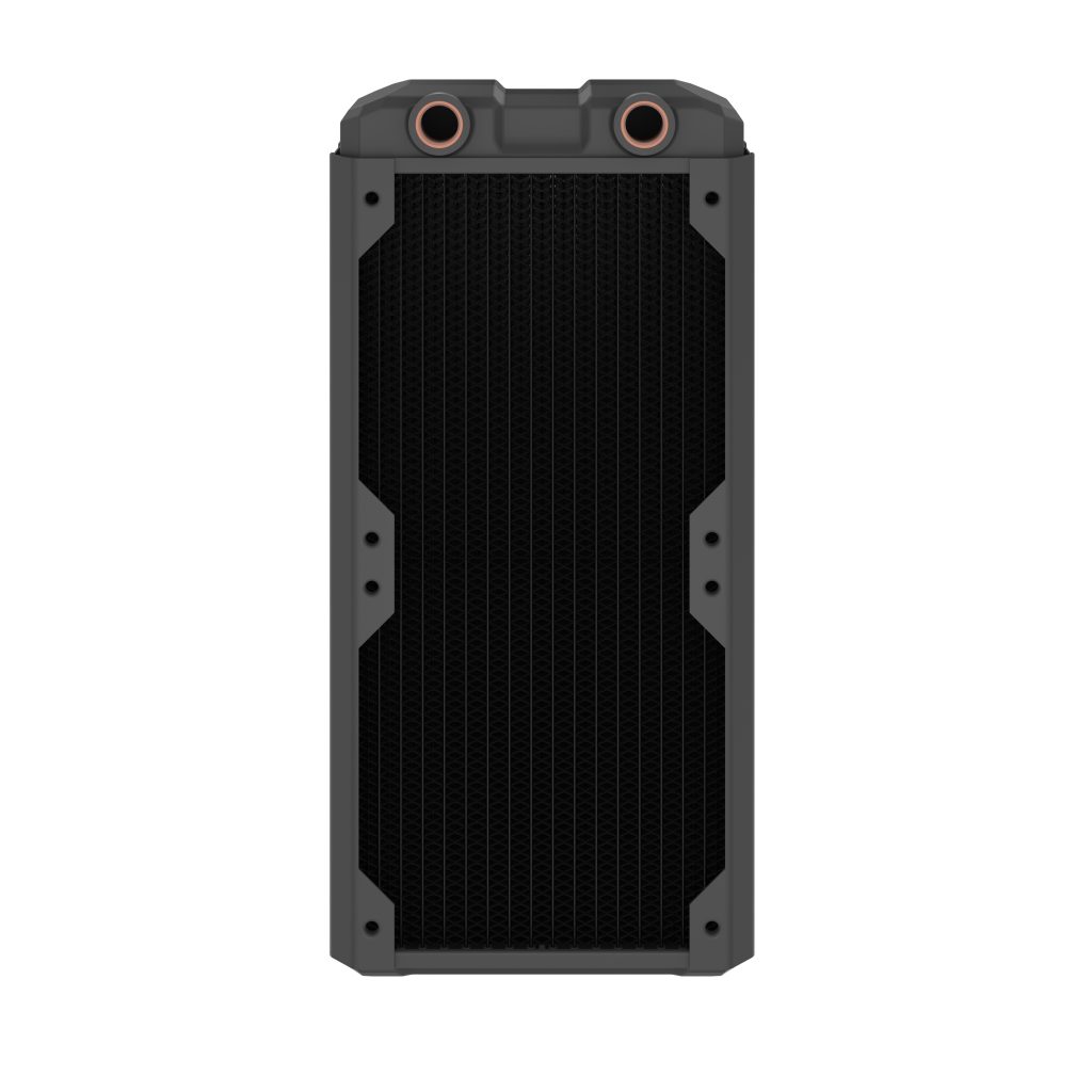 Black Ice Nemesis 240 GTR Radiator - Black
