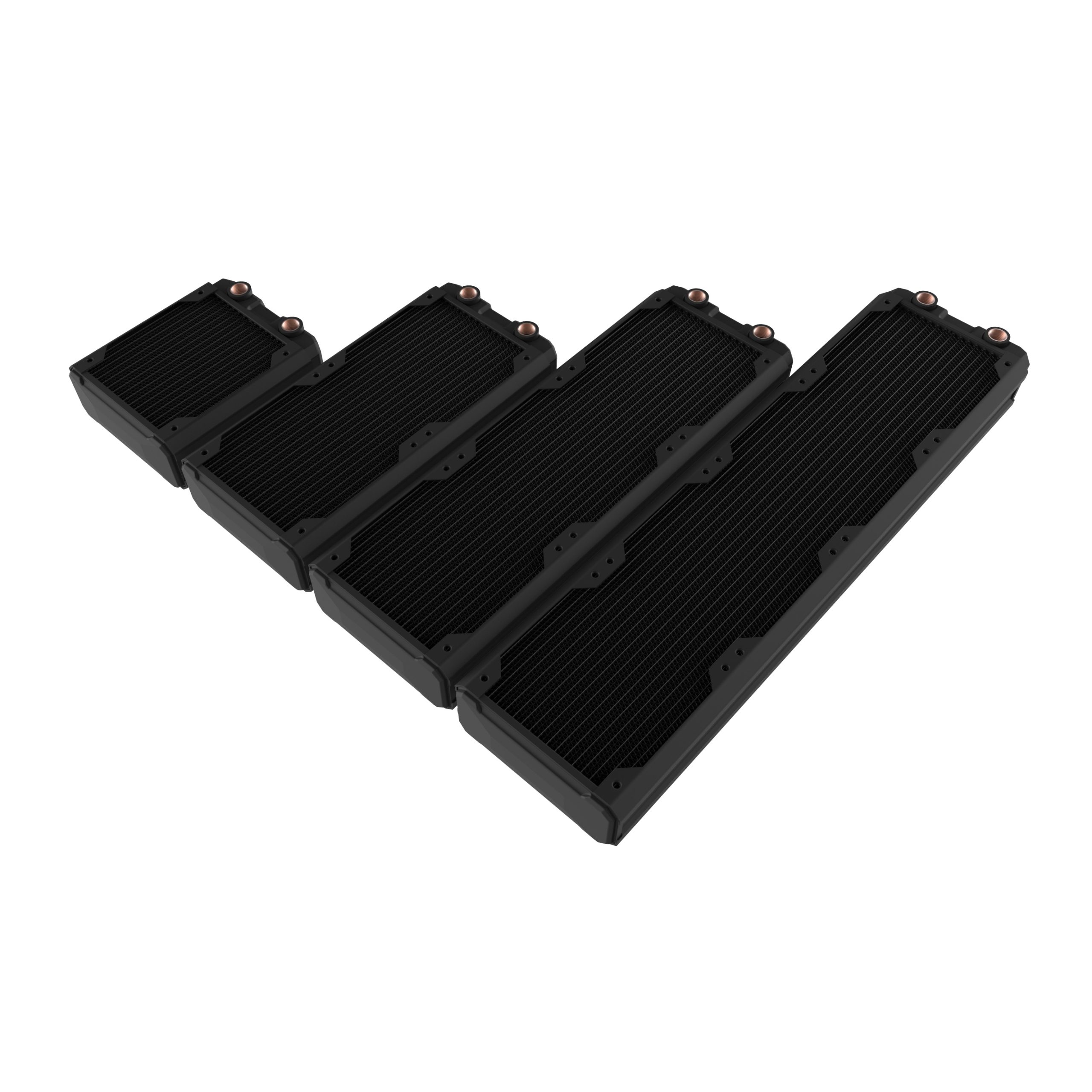 Black Ice Nemesis 240 GTR Radiator - Black