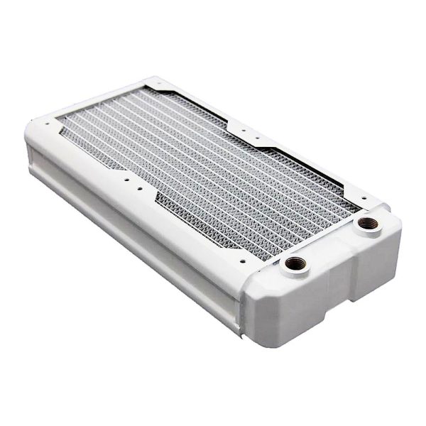Black Ice Nemesis GTX 240 Radiator – Satin White