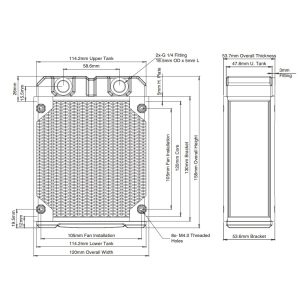 Black Ice Nemesis LX120 OEM Builder Edition - Black