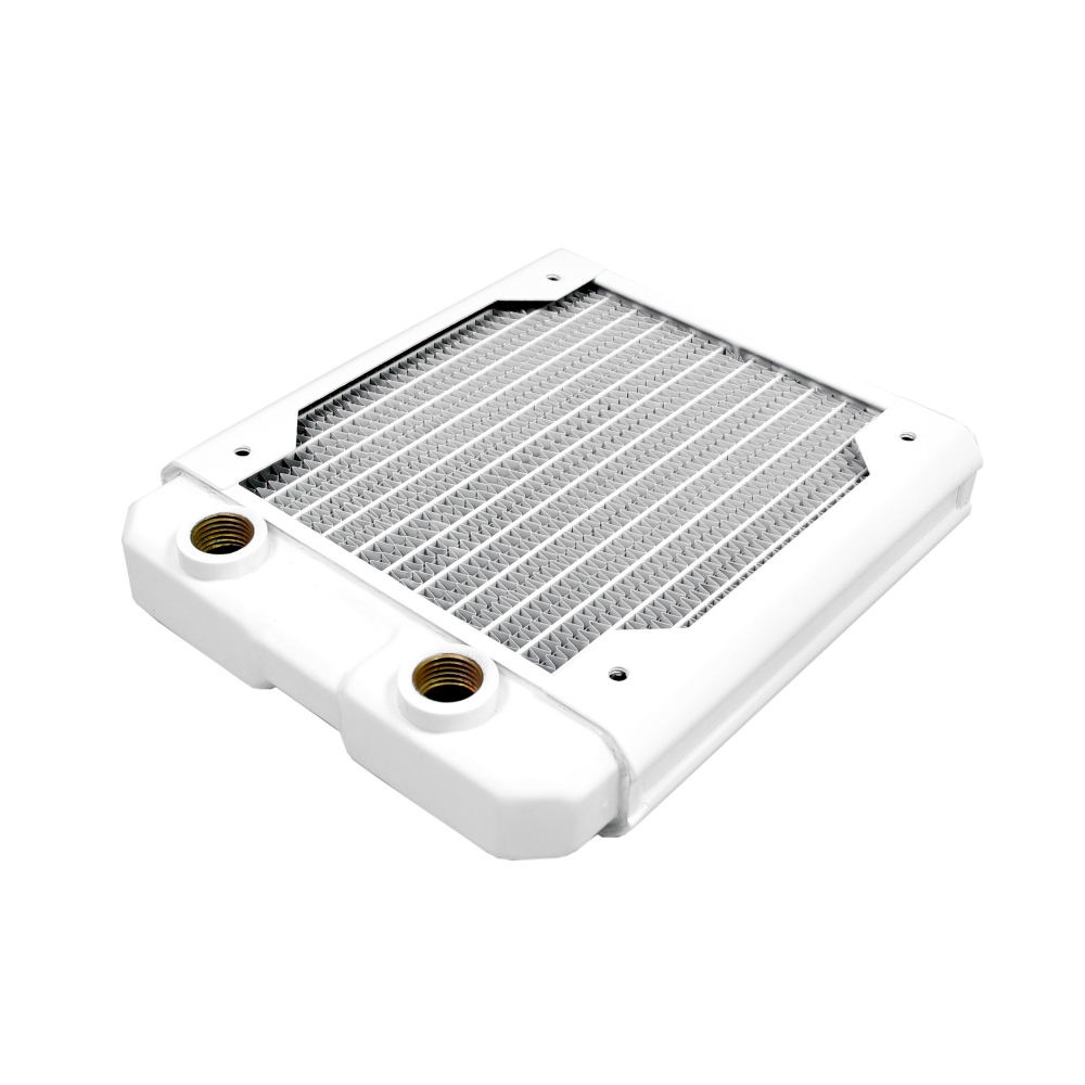 Black Ice Nemesis Radiator GTS 120 - Satin White
