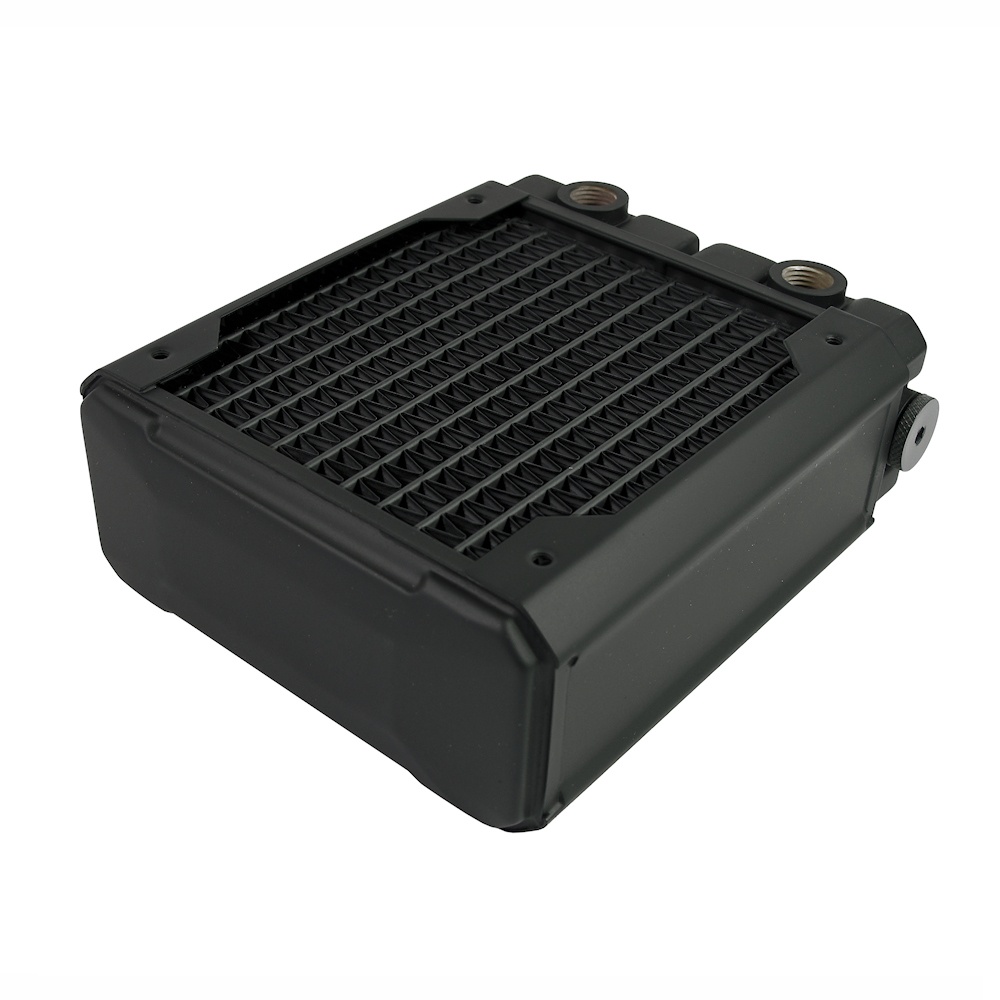 Black Ice SR2 Xtreme+ 120 MP Multi Port Radiator - Black Carbon : image 2