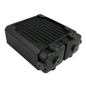 Black Ice SR2 Xtreme+ 120 MP Multi Port Radiator - Black Carbon : image 3