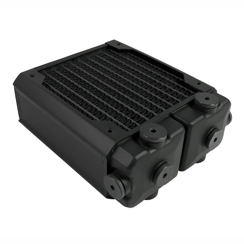 Black Ice SR2 Xtreme+ 120 MP Multi Port Radiator - Black Carbon : image 3