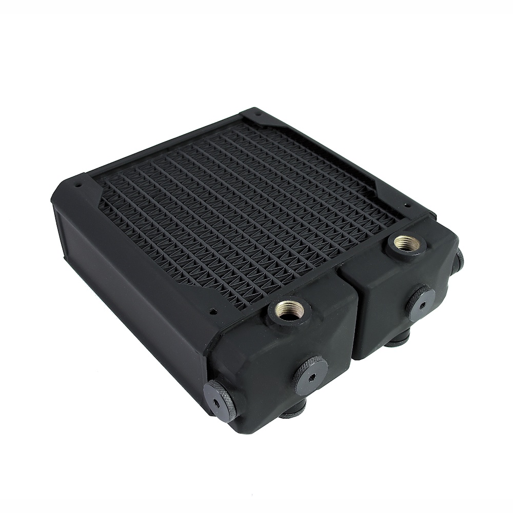 Black Ice SR2 Xtreme+ 140 MP Multi Port Radiator - Black Carbon : image 1