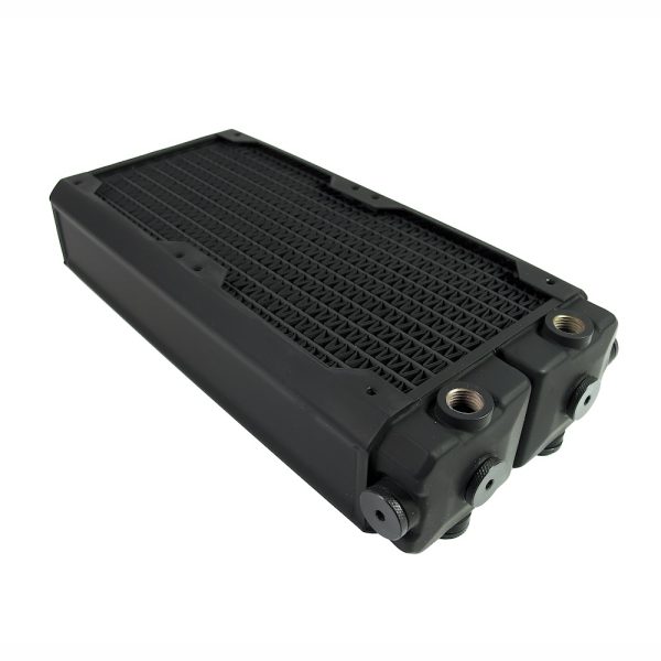 Black Ice SR2 Xtreme+ 240 MP Multi Port Radiator – Black Carbon
