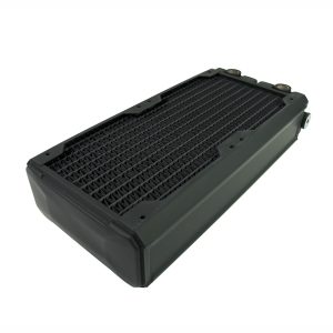 Black Ice SR2 Xtreme+ 240 MP Multi Port Radiator - Black Carbon