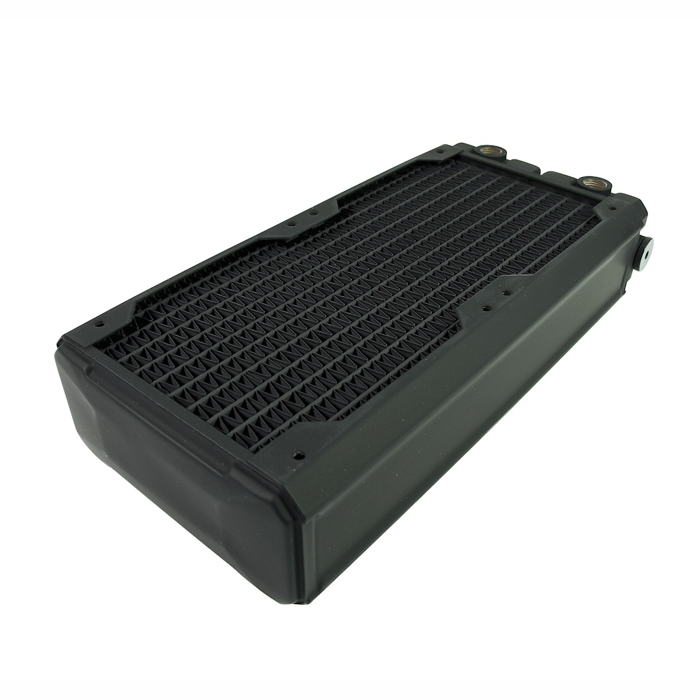 Black Ice SR2 Xtreme+ 240 MP Multi Port Radiator - Black Carbon