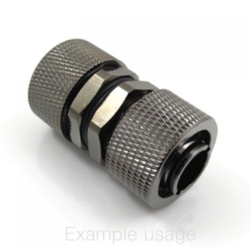 XSPC G1/4 to G1/4 Bulkhead (Black Chrome) : image 3