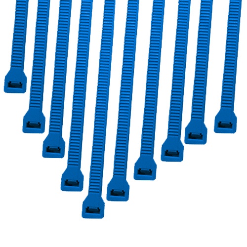 Cable Modders 2.4 x 100mm Cable Ties 10 Pack – Blue