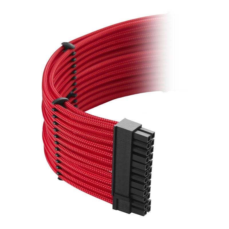 Red Rmi Block CableMod Classic ModMesh C-Series Cable Kit Corsair RMi and RMx - red ...