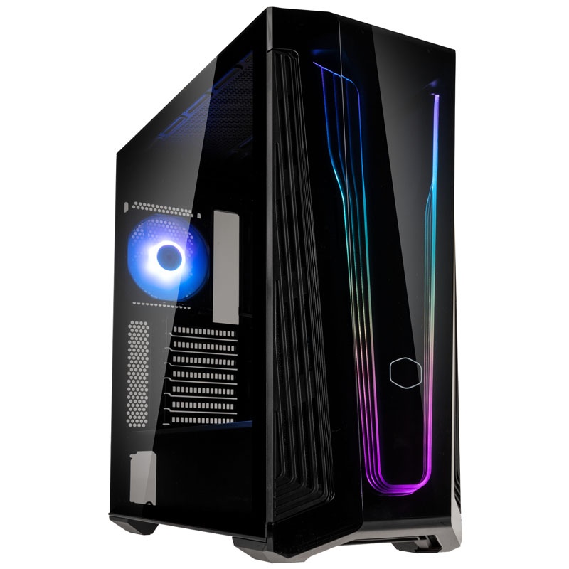 Cool master MasterBox 540 Midi-Tower, ARGB, Tempered Glass - black