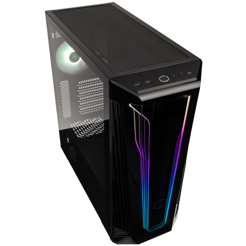 Cool master MasterBox 540 Midi-Tower, ARGB, Tempered Glass - black
