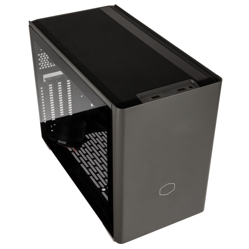 Cool master MasterBox NR200P MAX Mini-ITX Case, Tempered Glass - black
