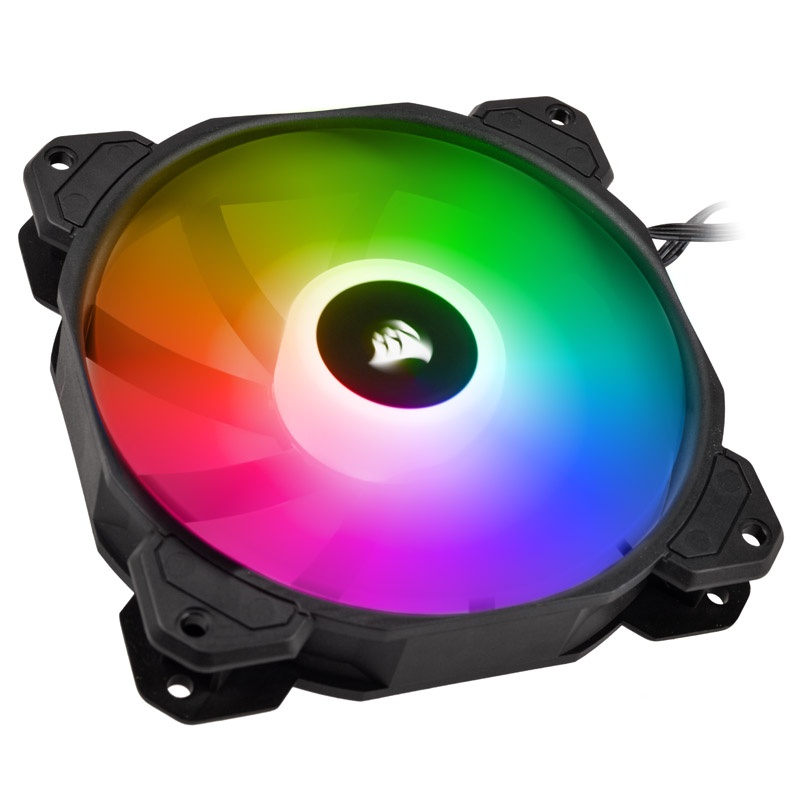 Corsair iCUE SP120 Elite RGB PWM fan - 120mm, black