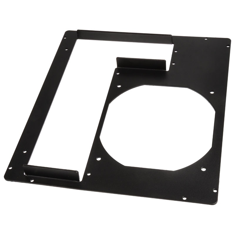 DimasTech PCI-Backpanel Mini-ITX, 2 Slots - graphite black