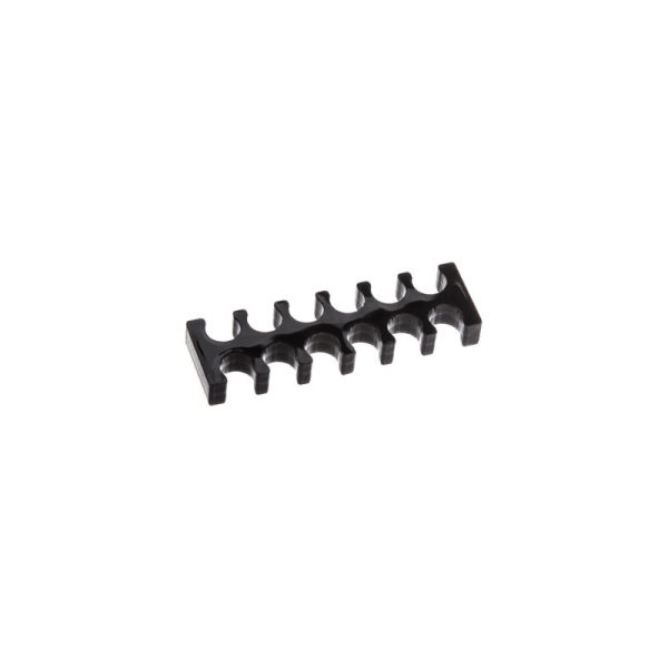 E22 12-slot cable comb 3mm small – black