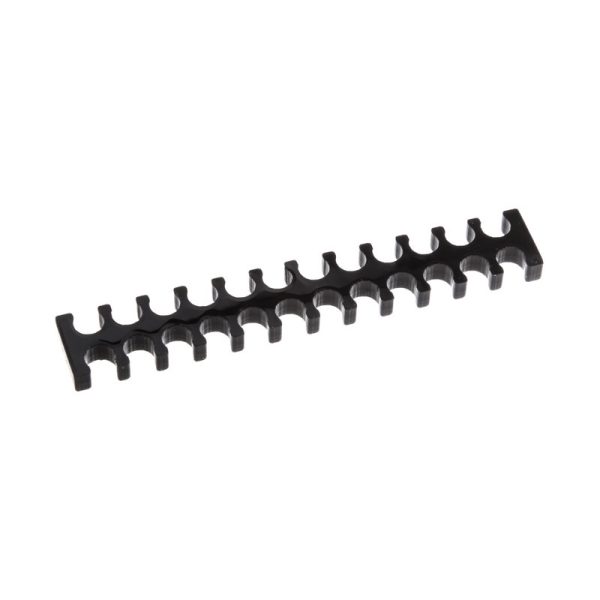 E22 24-slot cable comb 3mm small – black