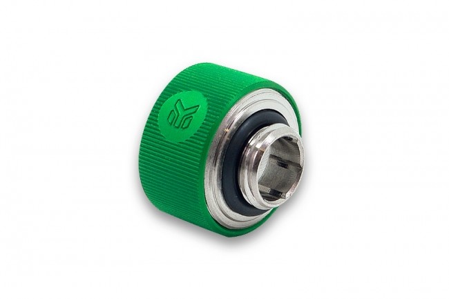 EK Water Blocks EK-HDC Fitting 16mm G1/4 - Green