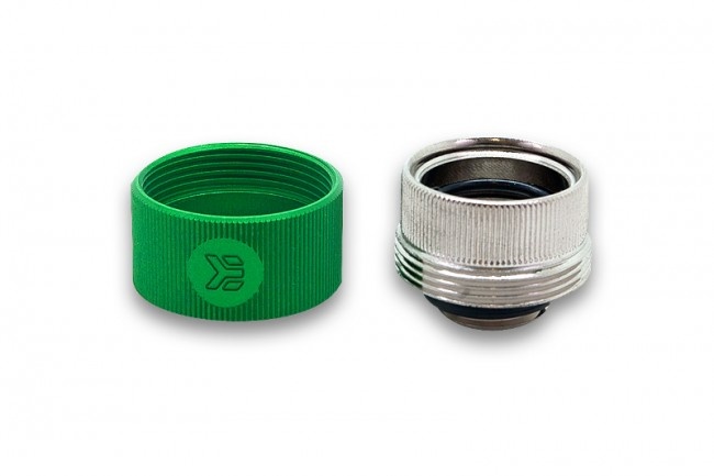 EK Water Blocks EK-HDC Fitting 16mm G1/4 - Green