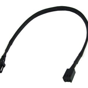 extension 3Pin Molex 30cm - black : image 1