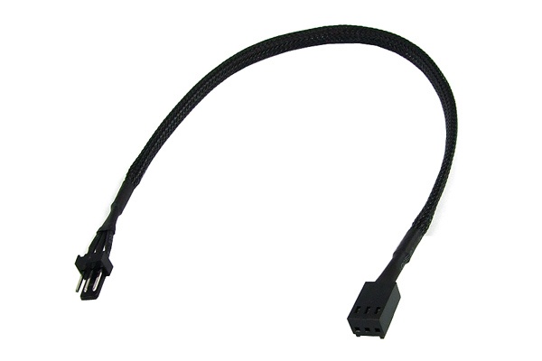 extension 3Pin Molex 30cm – black