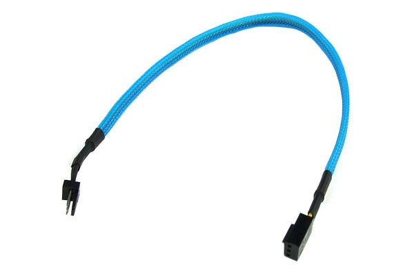 extension 3Pin Molex 30cm - UV blue