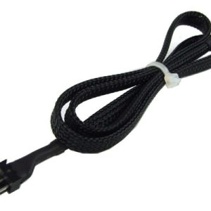 extension 3Pin Molex extra-long 60cm - black : image 1
