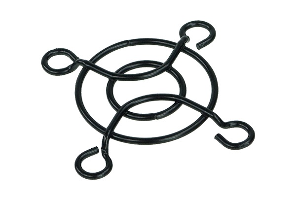 Fan grill for axial fans 40mm black